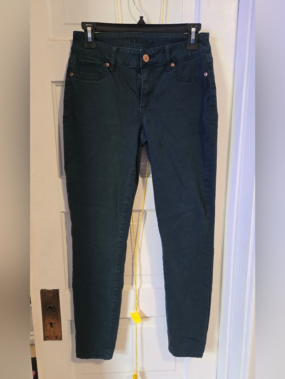Maurices m jeans Slim High Rise Jegging Teal Spruce Green Size S/R